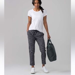 Lululemon Jet Pant Wee Are From Space Luxtreme Carbon Ice Grey Stretch Joggers
